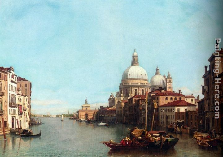 Francois Antoine Bossuet Le Grande Canal, Venise